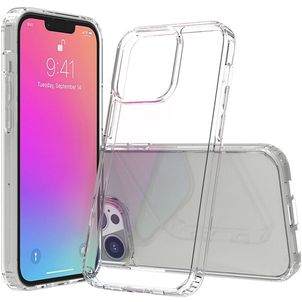 Mobigear Crystal Coque Transparente iPhone 13 Pro Coque arrière Rigide - Transparent