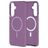 Mobiparts Slim Line Samsung Galaxy A37 MagSafe Plastique rigide Coque arrière - Imperial Purple