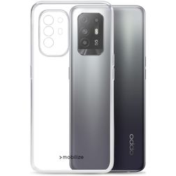 Mobilize Gelly Coque Transparente OPPO A94 5G Coque arrière en TPU Souple - Transparent