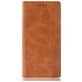 Mobigear Sensation Housse iPhone SE (2022) Etui Porte-Monnaie - Cognac