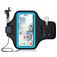 Mobigear Go Active Brassard Téléphone Realme C35 Brassard Coque de Sport en Neoprène - Bleu