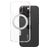 CARE by PanzerGlass Feature Case Coque iPhone 16 Pro MagSafe Coque arrière Rigide - Transparent / Argent