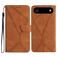 Mobigear Stitch Housse iPhone Air Etui Porte-Monnaie - Marron