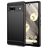 Mobigear Brushed Slim Coque Google Pixel 7a Coque arrière en TPU Souple - Noir