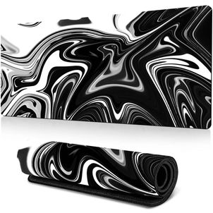 Mobigear Anti-Slip - Tapis de souris - 40 x 90 CM - Abstract Fluid 30