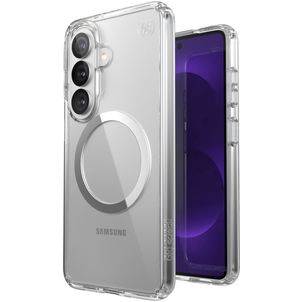 Speck Presidio2 Coque Transparente Samsung Galaxy S26 MagSafe Coque arrière Rigide Anti-Chocs - Transparent