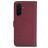 My Style Flex Wallet Housse Samsung Galaxy A37 Etui Porte-Monnaie - Bordeaux