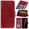 Mobigear Classy Housse Motorola Moto E22 Etui Porte-Monnaie - Rouge