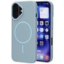 Mobiparts Slim Line Coque iPhone 16 MagSafe Coque arrière Rigide - Sage Green