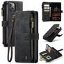 Caseme C30 Housse iPhone 14 Plus Etui Porte-Monnaie - Noir