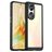 Mobigear Crystal OPPO Reno 8T 5G Plastique rigide Coque arrière - Noir