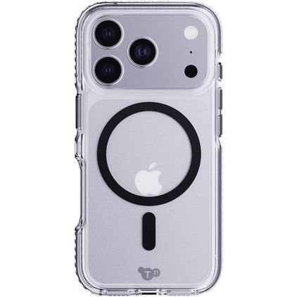 Tech21 EvoCrystal Coque Transparente iPhone 17 Pro MagSafe Coque arrière Rigide - Transparent
