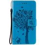 Mobigear Tree Samsung Galaxy S21 Ultra Étui Portefeuille - Bleu