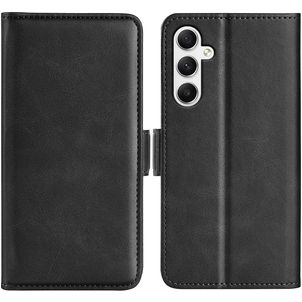 Mobigear Slim Magnet Housse Samsung Galaxy A35 Etui Porte-Monnaie - Noir