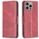 Mobigear Excellent Housse iPhone 15 Pro Max Etui Porte-Monnaie - Rouge