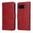 Mobigear Wallet Housse Google Pixel 9a Etui Porte-Monnaie - Rouge