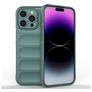 Mobigear Bumpy Coque iPhone 15 Pro Max Coque arrière en TPU Souple - Vert