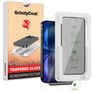 GrizzlyCoat AlignPro AntiSpy iPhone 16 Plus Verre trempé Protection d'écran Confidentialité - Compatible Coque + Cadre d'installation