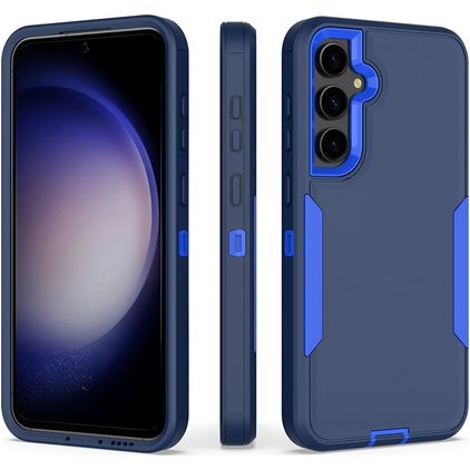 Mobigear Ultra Tough Coque Samsung Galaxy S23 FE Coque arrière Rigide Anti-Chocs - Dark Blue