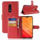 Mobigear Classic Housse OnePlus 6 Etui Porte-Monnaie - Rouge