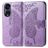 Mobigear Butterfly Housse OPPO Reno 8T 5G Etui Porte-Monnaie - Violet