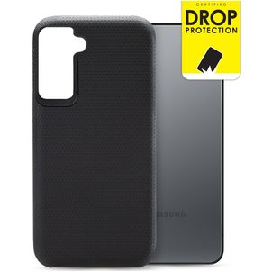 My Style Tough Coque Samsung Galaxy S22 Coque arrière Rigide Anti-Chocs - Noir