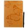 Mobigear Butterfly Coque iPad 8 (2020) Etui + Porte-crayon - Marron
