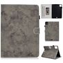 Mobigear Folio Coque iPad Air 4 (2020) Etui + Porte-crayon - Marbre Gris