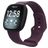 Mobigear Sport Dual Bracelet Silicone Fitbit Versa 3 Fermeture à clou et passant - Violet