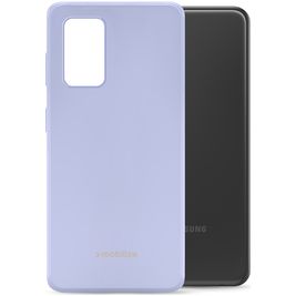 Mobilize Rubber Gelly Coque Samsung Galaxy A13 4G Coque arrière en TPU Souple - Pastel Purple