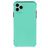 Mobigear Cushion Coque iPhone 12 Pro Max Coque arrière en TPU Souple Anti-Chocs - Turquoise