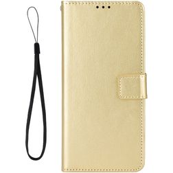 Mobigear Wallet Housse HONOR X7 Etui Porte-Monnaie - Or