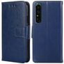 Mobigear Wallet Housse Sony Xperia 1 IV Etui Porte-Monnaie - Dark Blue