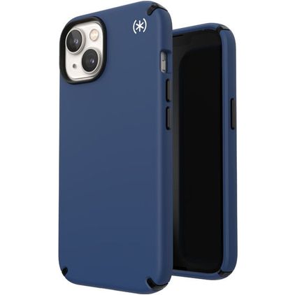 Speck Presidio2 Pro Coque iPhone 14 Coque arrière Rigide Anti-Chocs - Coastal Blue