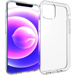 Mobigear Basics Transparent iPhone 13 Mini TPU souple Coque arrière - Transparent