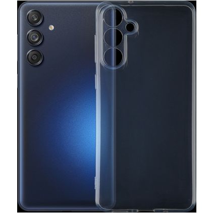 Mobigear Ultra Thin Coque Transparente Samsung Galaxy M55 Coque arrière en TPU Souple Extra-fin - Transparent