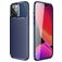Mobigear Racing Coque iPhone 14 Plus Coque arrière en TPU Souple - Bleu