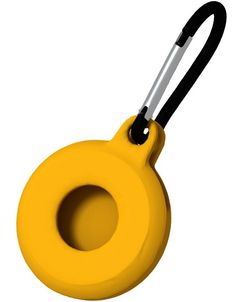 Mobigear Circle Key Coque Apple AirTag Porte-clés en en TPU Souple - Orange