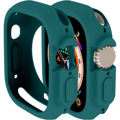 Mobigear Colors Coque rigide pour Apple Watch Ultra - 49 mm - Vert