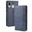 Mobigear Sensation Housse Samsung Galaxy A20e Etui Porte-Monnaie - Bleu