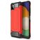 Mobigear Outdoor Coque Samsung Galaxy A22 5G Coque arrière Rigide Anti-Chocs - Rouge
