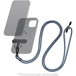 Mobilize Lanyard - Cordon de téléphone universel ajustable - Bleu
