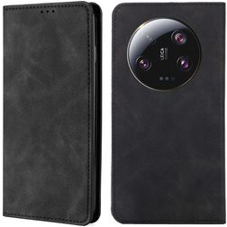Mobigear Retro Slim Housse Xiaomi 13 Ultra Etui Porte-Monnaie - Noir