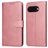 Mobigear Wallet Google Pixel 9a Étui Portefeuille - Rose doré