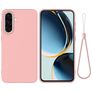 Mobigear Rubber Touch Coque Samsung Galaxy A37 Coque arrière en Silicone - Rose
