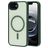 Mobiparts Hardcover iPhone 16e MagSafe Plastique rigide Coque arrière - Satin Green