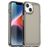 Mobigear Crystal Coque iPhone 15 Plus Coque arrière en TPU Souple - Gris