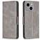 Mobigear Excellent Housse iPhone 15 Plus Etui Porte-Monnaie - Gris
