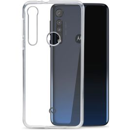 Mobilize Gelly Coque Transparente Motorola One Macro Coque arrière en TPU Souple - Transparent