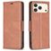Mobigear Excellent Housse iPhone 17 Pro Max Etui Porte-Monnaie - Marron